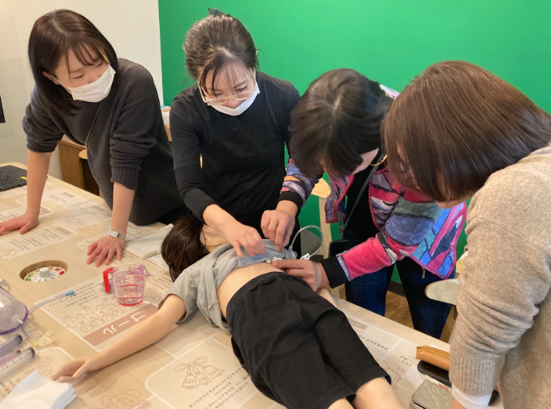 保育園ではたらく看護師さん・保育士さん向け　「医療的ケア実技講習」はじめました❗️